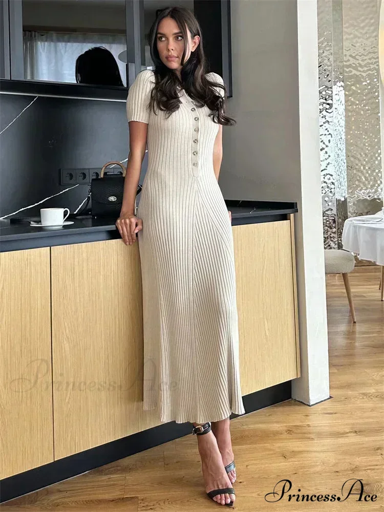 PENELOPE KNITTED Stylish MAXI DRESS - Image 9