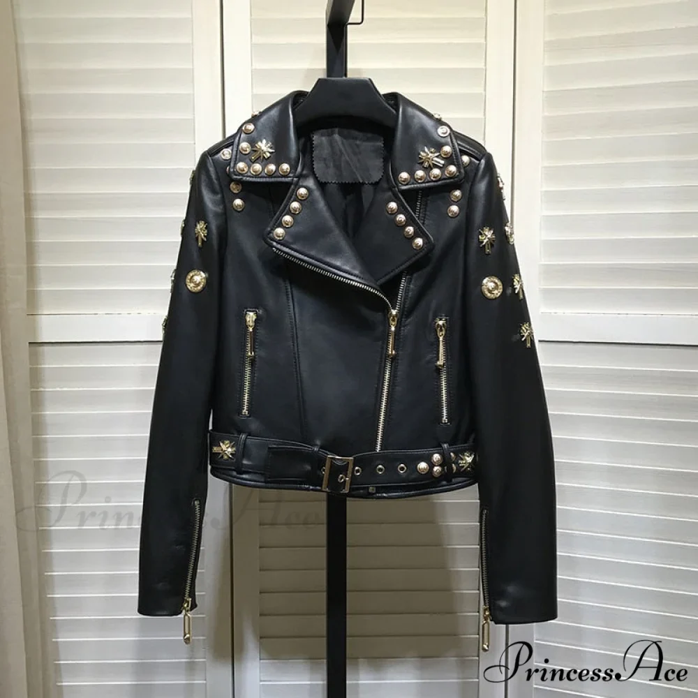 MAYA Elegant LEATHER JACKET - Image 2