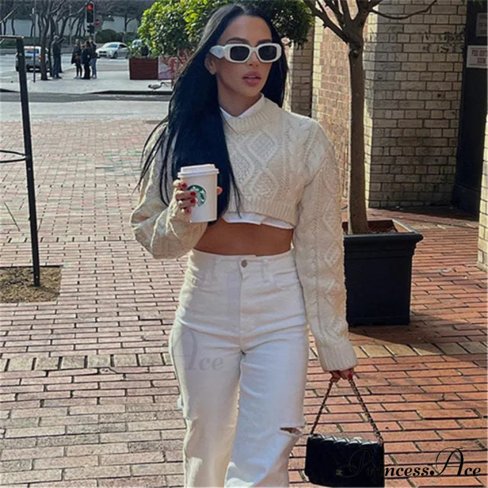 LESLIE Elegant CROPPED SWEATER - Image 10