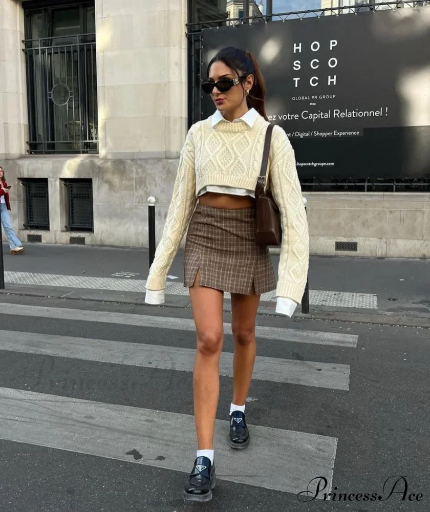 LESLIE Elegant CROPPED SWEATER - Image 13