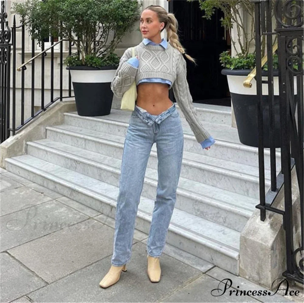 LESLIE Elegant CROPPED SWEATER - Image 7
