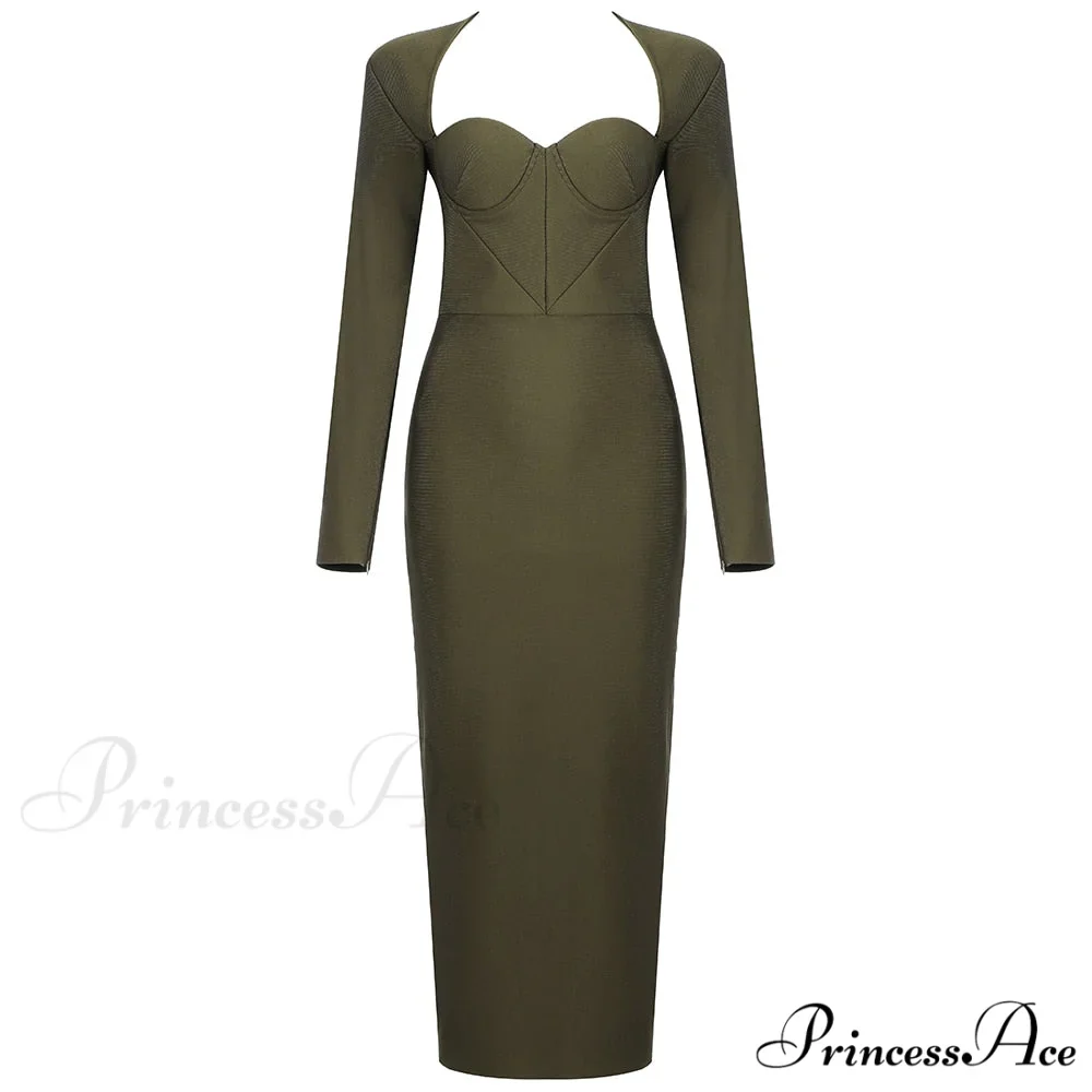 LAURA Elegant MIDI DRESS - Image 3