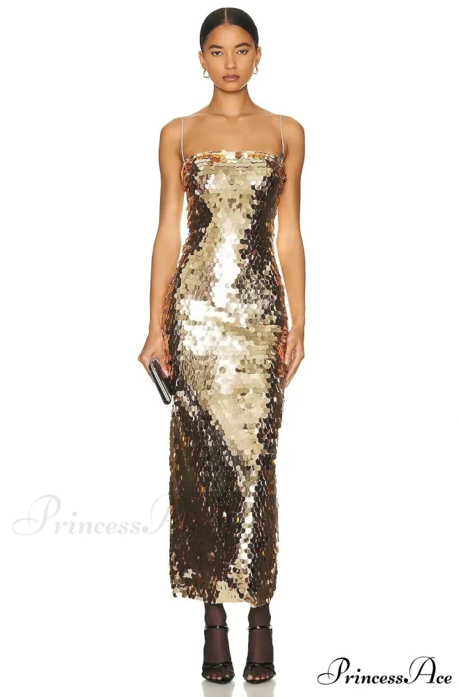 JUNIPER SEQUIN Stylish MAXI DRESS - Image 3