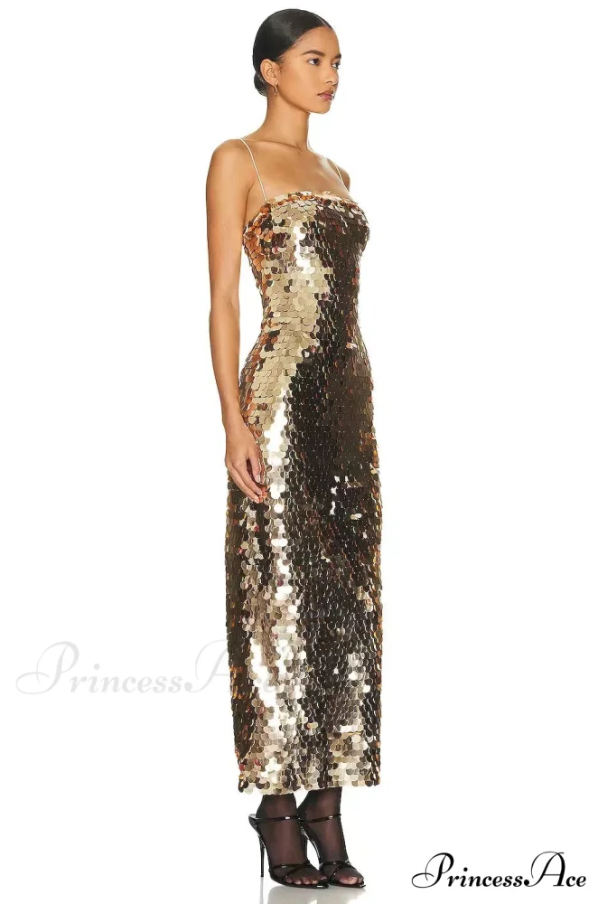 JUNIPER SEQUIN Stylish MAXI DRESS - Image 4
