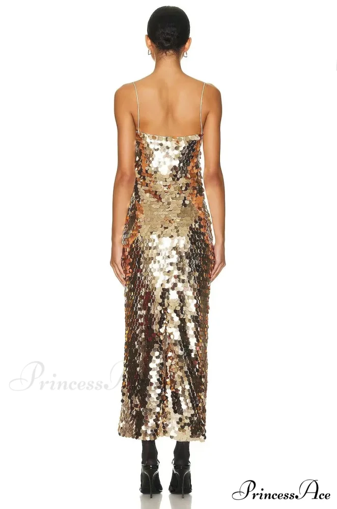 JUNIPER SEQUIN Stylish MAXI DRESS - Image 5