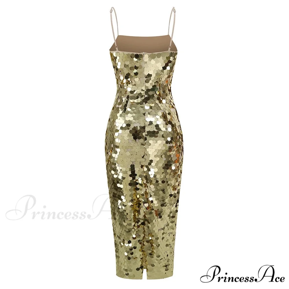 JUNIPER SEQUIN Stylish MAXI DRESS - Image 9