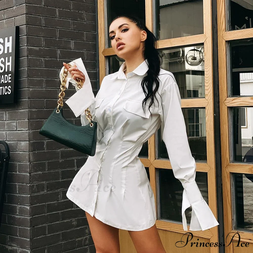 GABY Elegant SHIRT DRESS - Image 5