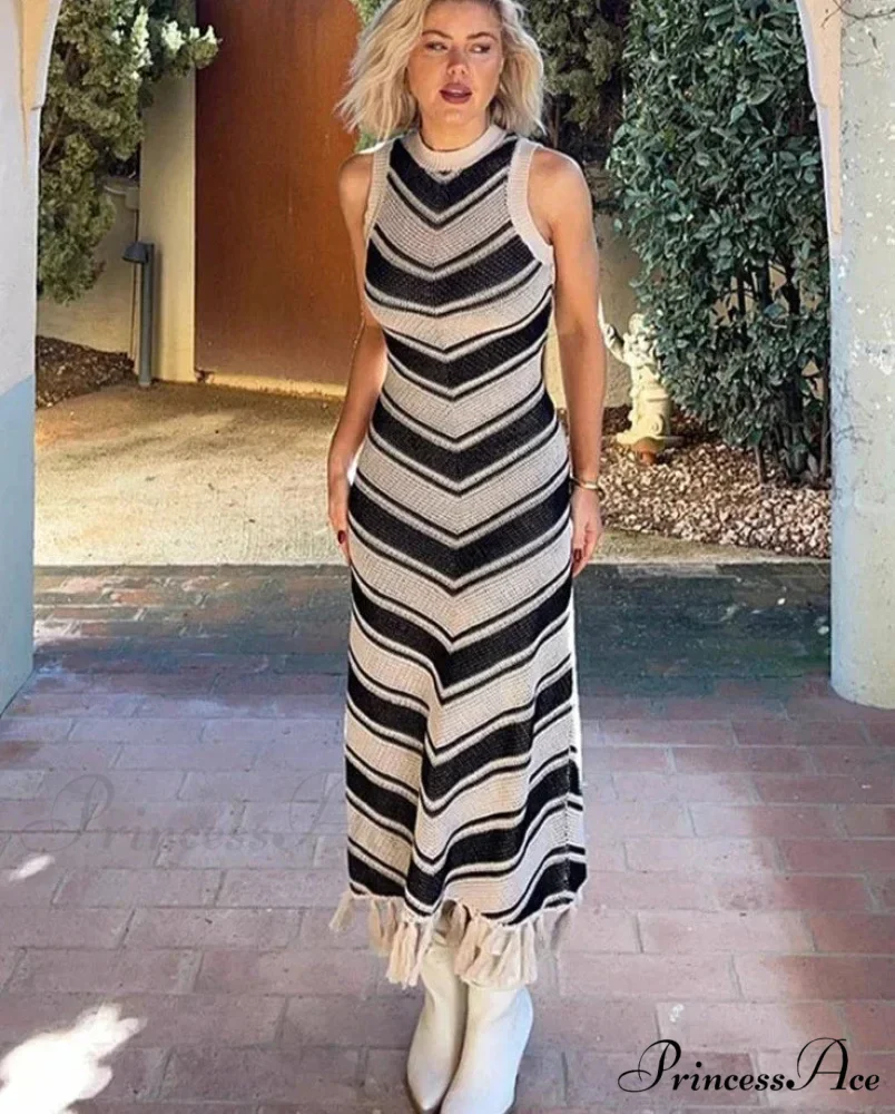 EVE KNITTED Stylish MAXI DRESS - Image 4