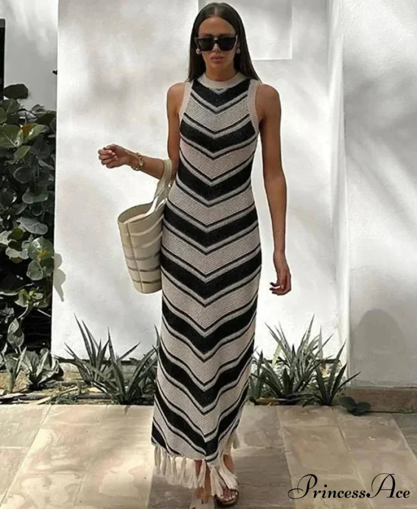 EVE KNITTED Stylish MAXI DRESS - Image 5