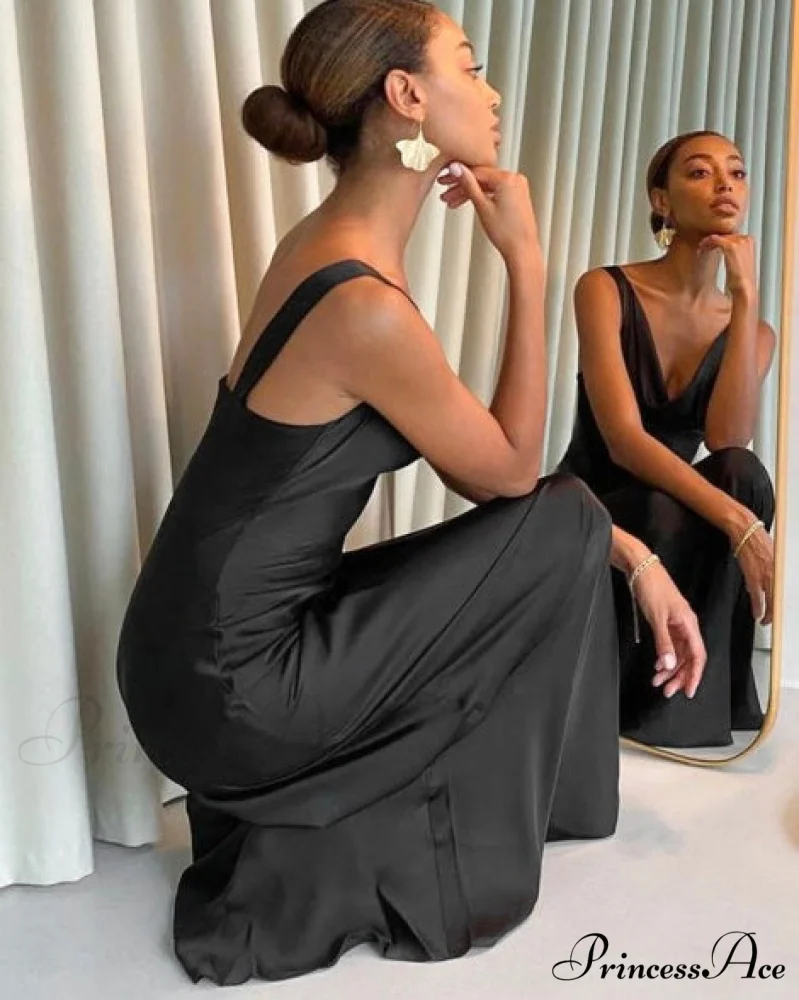 ENELA SATIN Stylish MAXI DRESS - Image 2