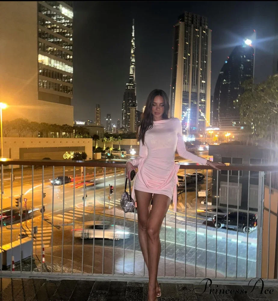 EBONY Elegant MINI DRESS - Image 13