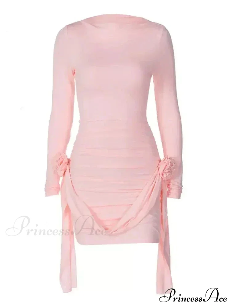 EBONY Elegant MINI DRESS - Image 4