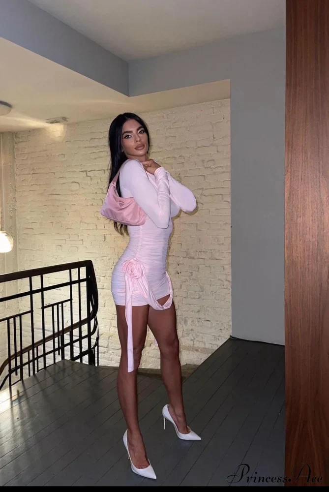 EBONY Elegant MINI DRESS - Image 9