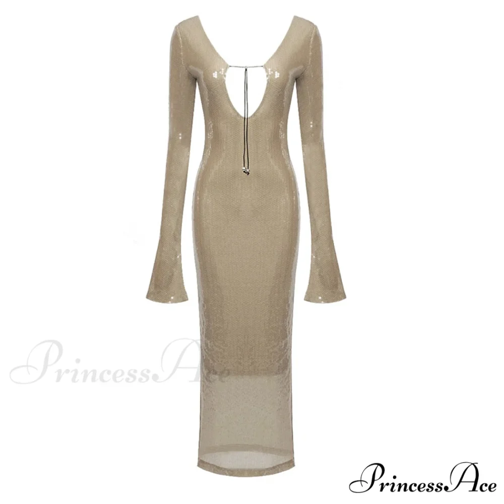 CHLOI LACE Stylish UP SEQUIN DRESS - Image 18