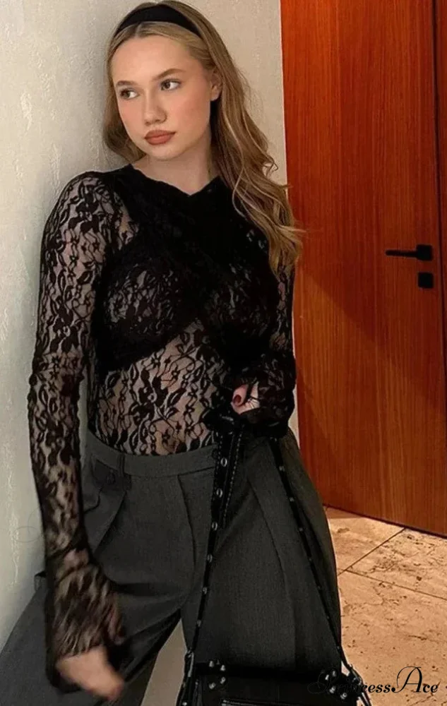 BELKA Elegant LACE BLOUSE - Image 4