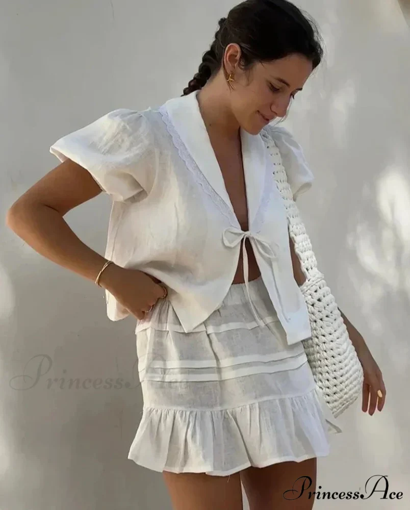 ALISE COTTON Stylish TWO PIECE SET - Image 2
