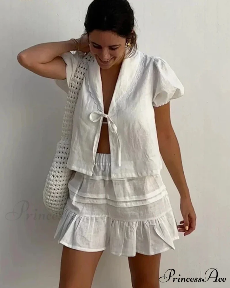 ALISE COTTON Stylish TWO PIECE SET - Image 3
