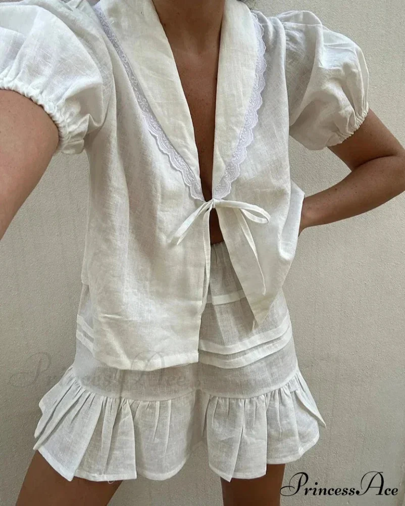 ALISE COTTON Stylish TWO PIECE SET - Image 5