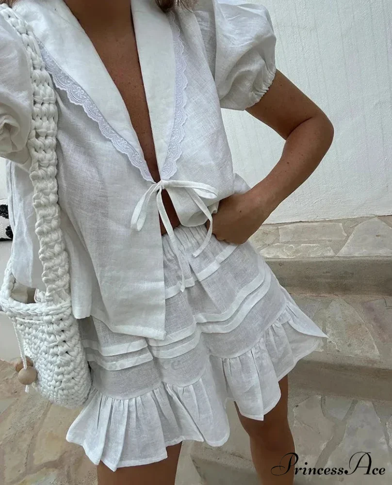 ALISE COTTON Stylish TWO PIECE SET - Image 6
