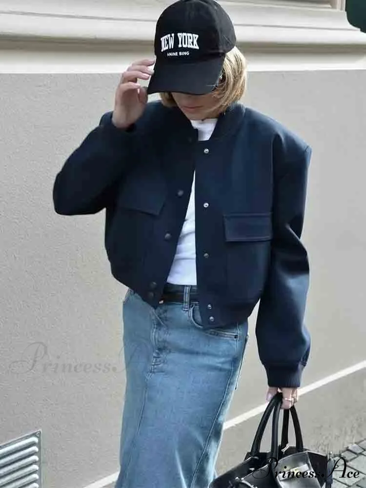 ADANNA Elegant BOMBER JACKET - Image 2