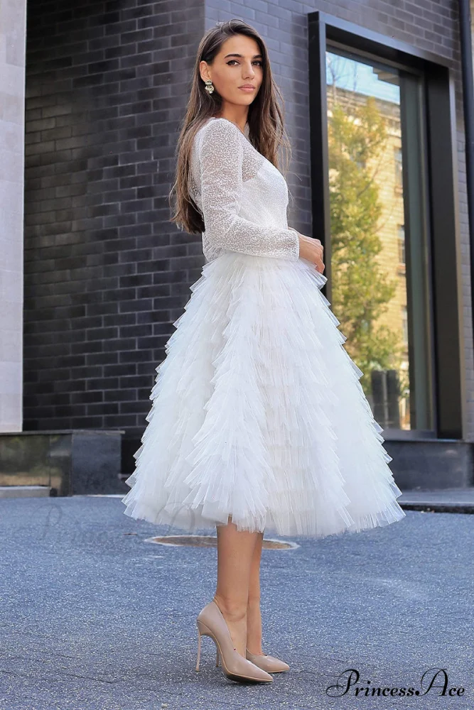 Absolutely Stunning Long Trendy Sleeve Midi Dress - Image 2