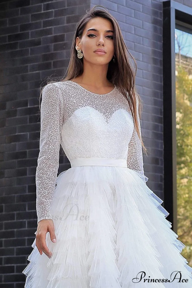 Absolutely Stunning Long Trendy Sleeve Midi Dress - Image 3