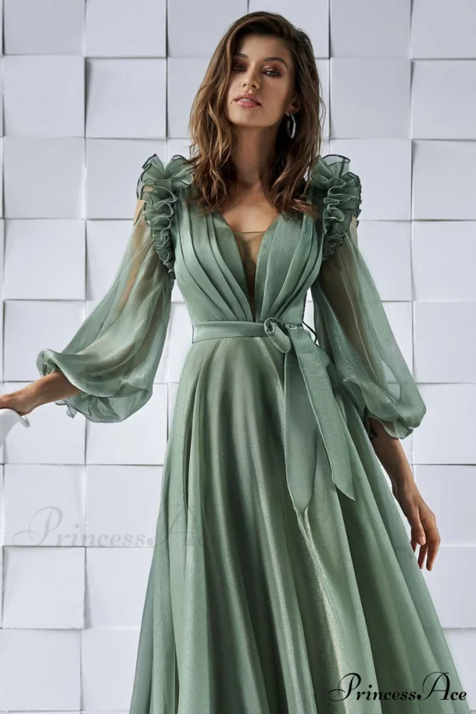 Divine Love Long Trendy Sleeve Maxi Dress - Image 5