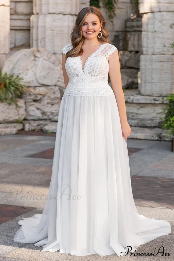 Love Devotion A-line Trendy White Wedding Dress - Image 5