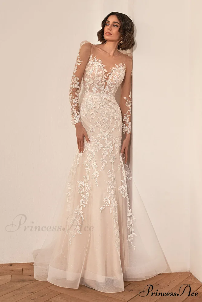 Passionate Love Graceful Mermaid Wedding Dress - Image 2
