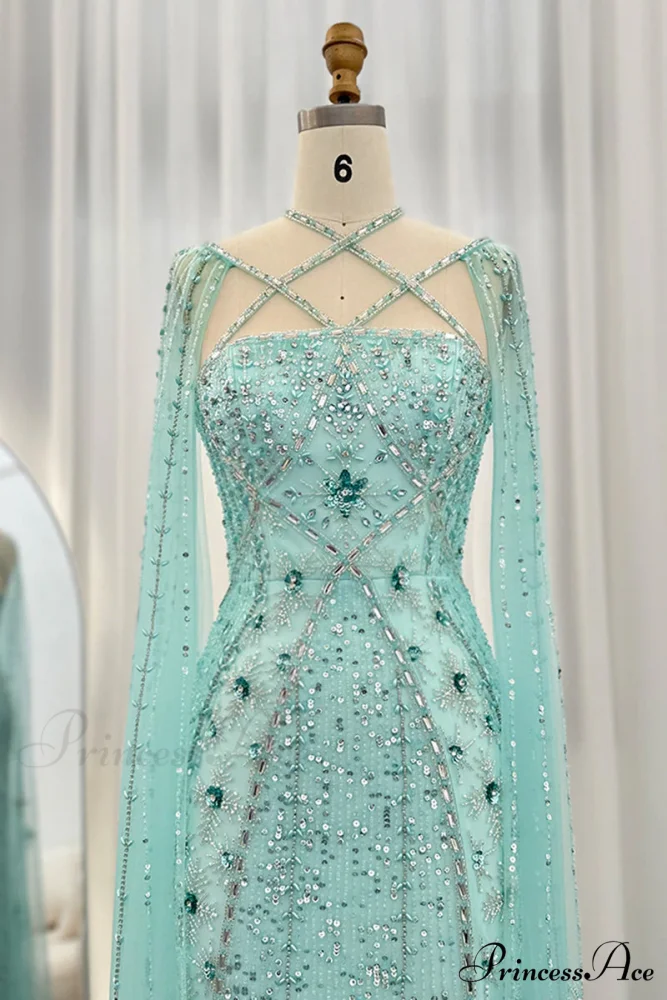 Alyce Beaded Graceful Maxi Dress - Image 4