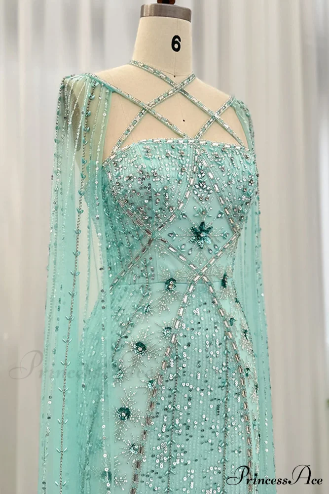 Alyce Beaded Graceful Maxi Dress - Image 5