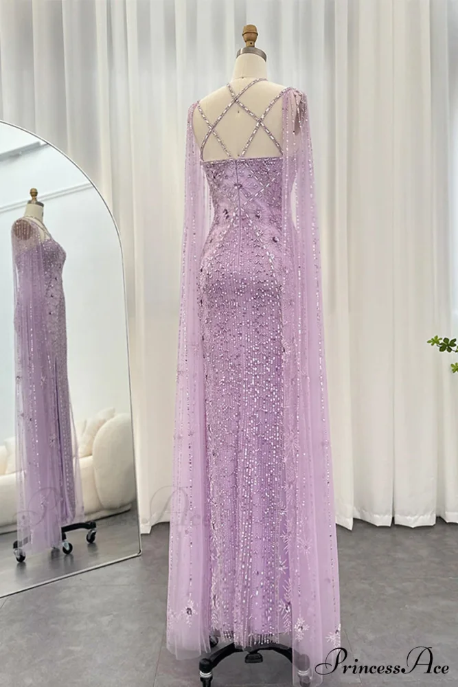 Alyce Beaded Graceful Maxi Dress - Image 9