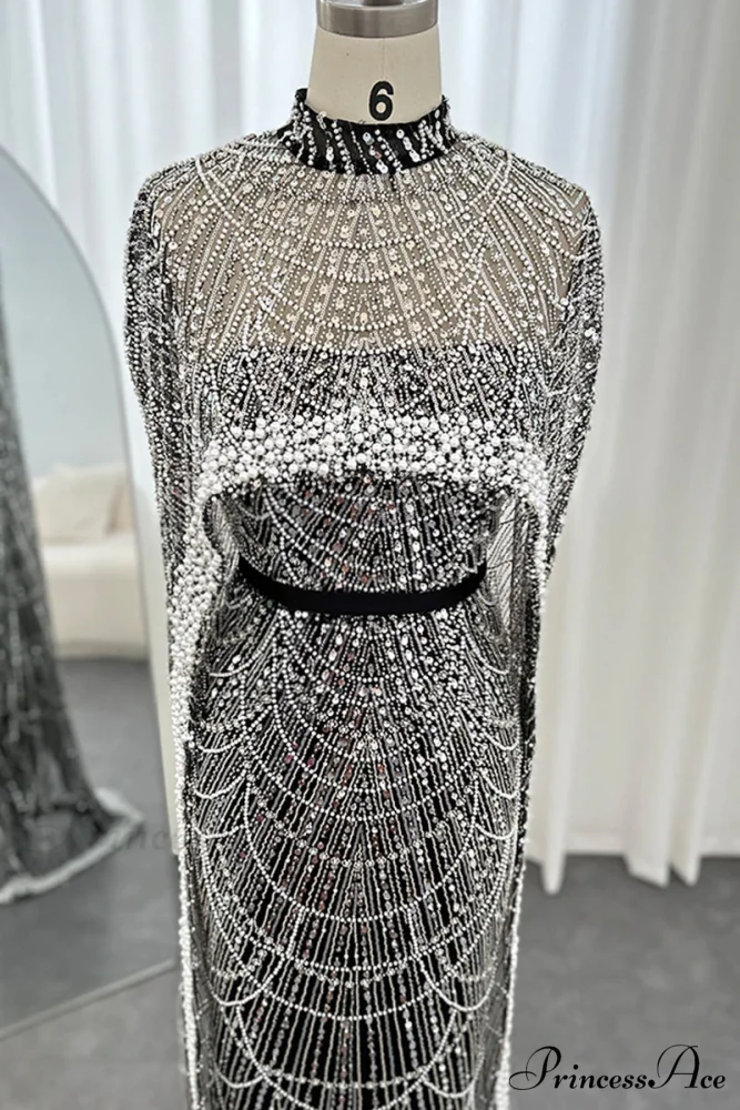 Alexandra Pearl Graceful Embellished Maxi Dress - Image 11