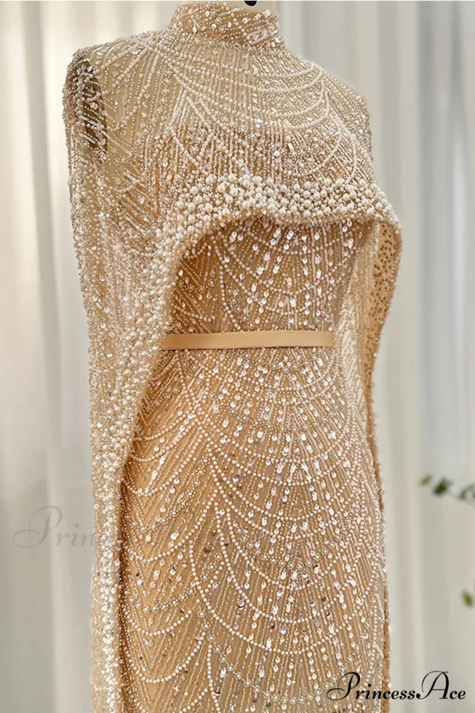 Alexandra Pearl Graceful Embellished Maxi Dress - Image 3