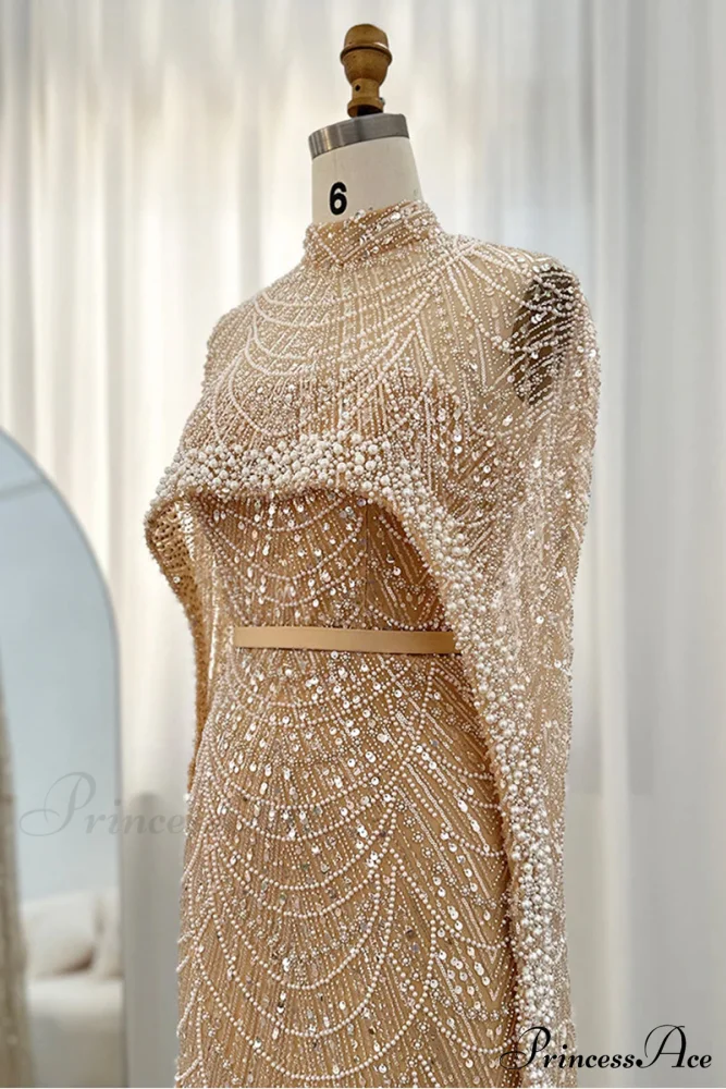 Alexandra Pearl Graceful Embellished Maxi Dress - Image 4