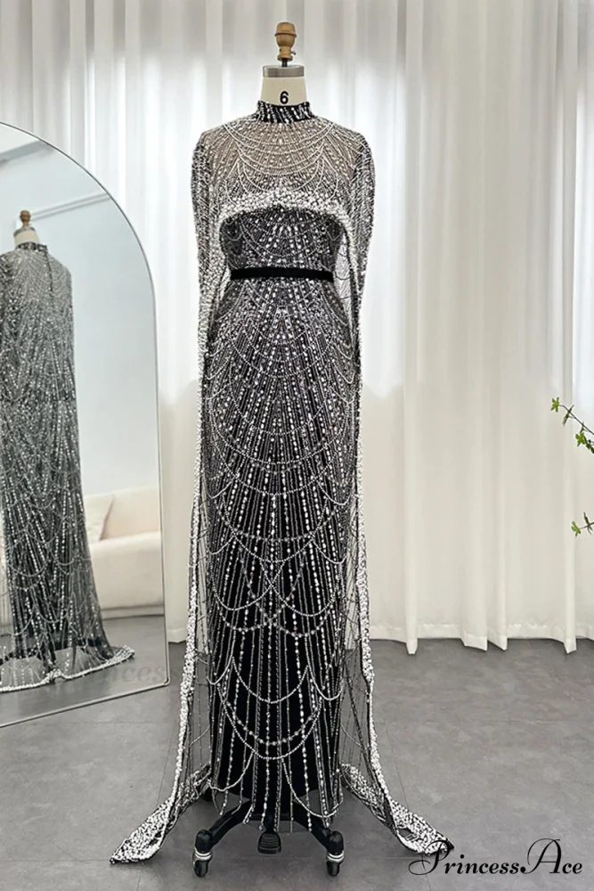 Alexandra Pearl Graceful Embellished Maxi Dress - Image 7