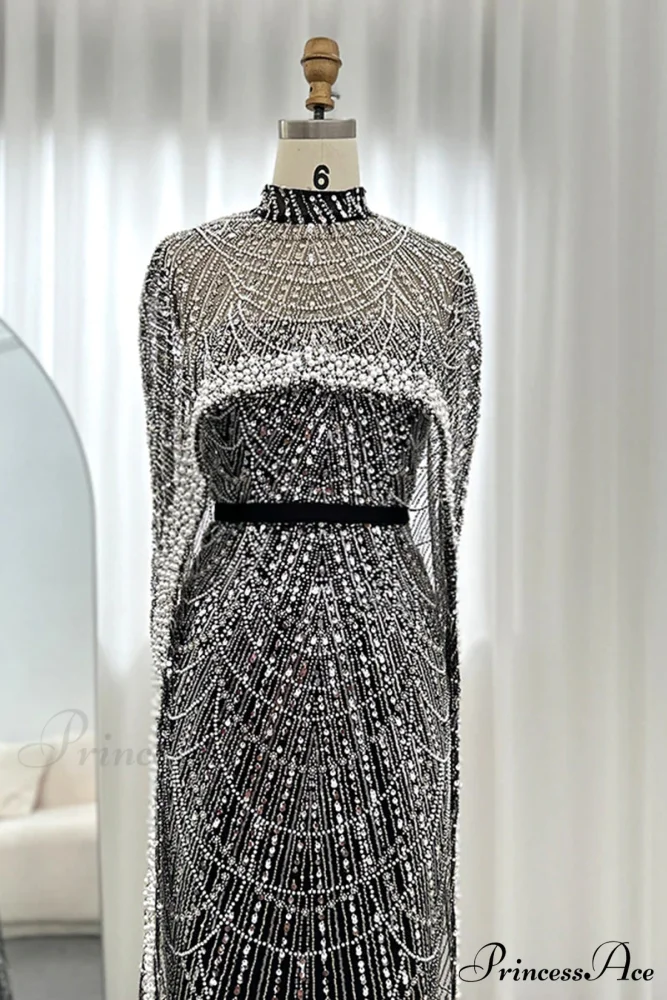 Alexandra Pearl Graceful Embellished Maxi Dress - Image 8