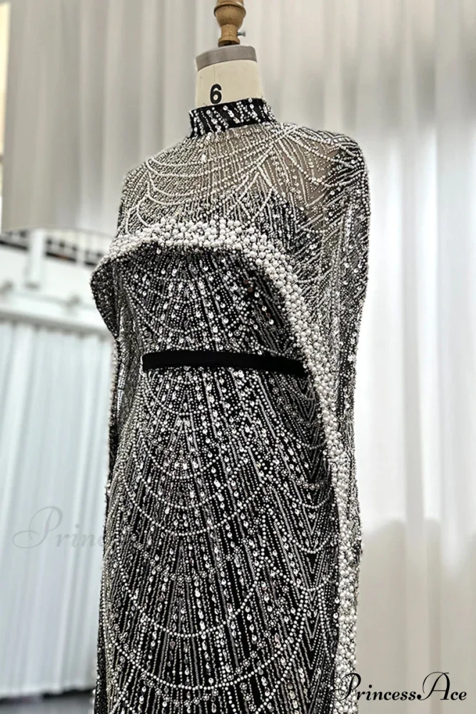 Alexandra Pearl Graceful Embellished Maxi Dress - Image 9
