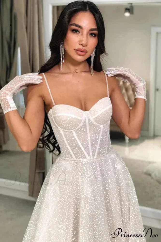 Norah Sparkling Graceful Wedding Dress - Image 5