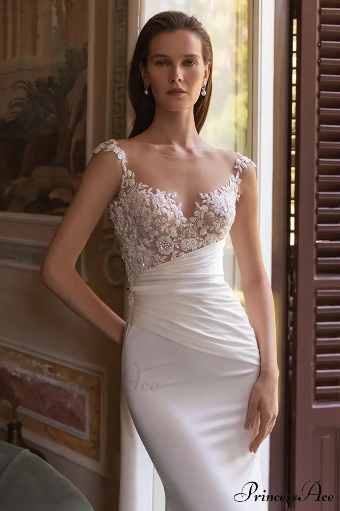Lovestruck Satin Graceful Wedding Dress - Image 10