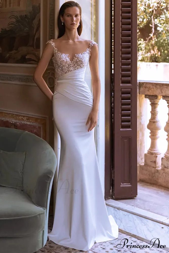 Lovestruck Satin Graceful Wedding Dress - Image 4
