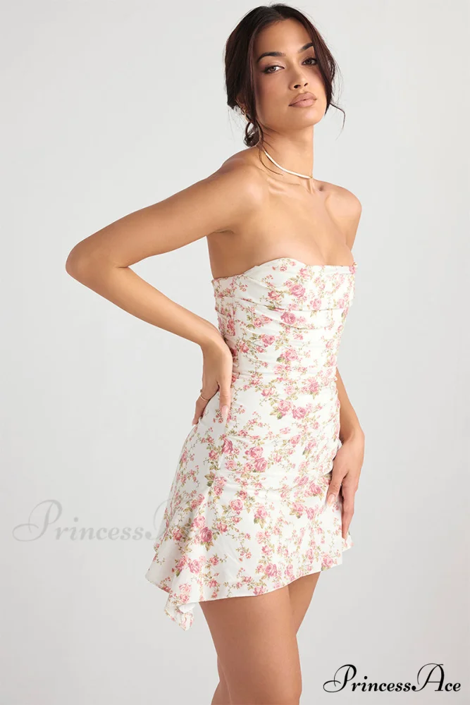 Cocktail Romance Graceful Strapless Mini Dress - Image 23