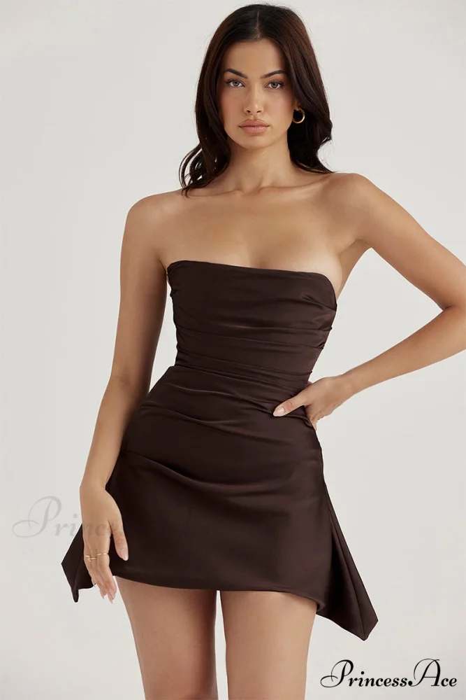 Cocktail Romance Graceful Strapless Mini Dress - Image 31