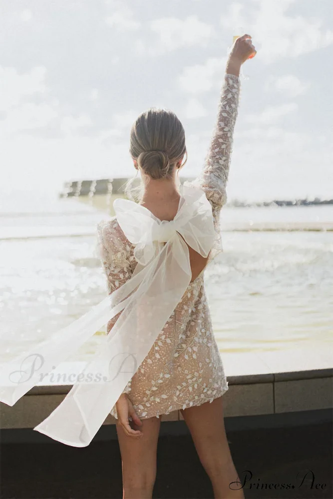 Lovingly Yours Graceful Lace Mini Dress - Image 7