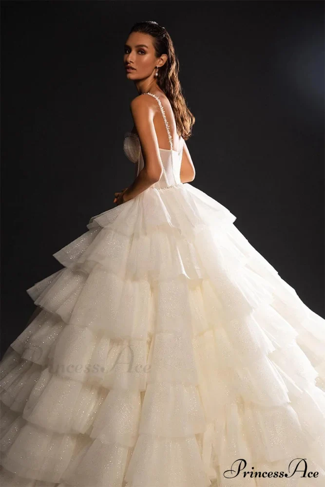 Passion Sparkle Graceful Wedding Dress - Image 4