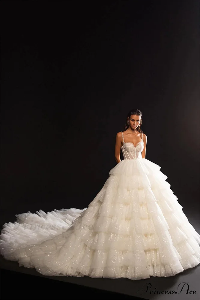 Passion Sparkle Graceful Wedding Dress - Image 5