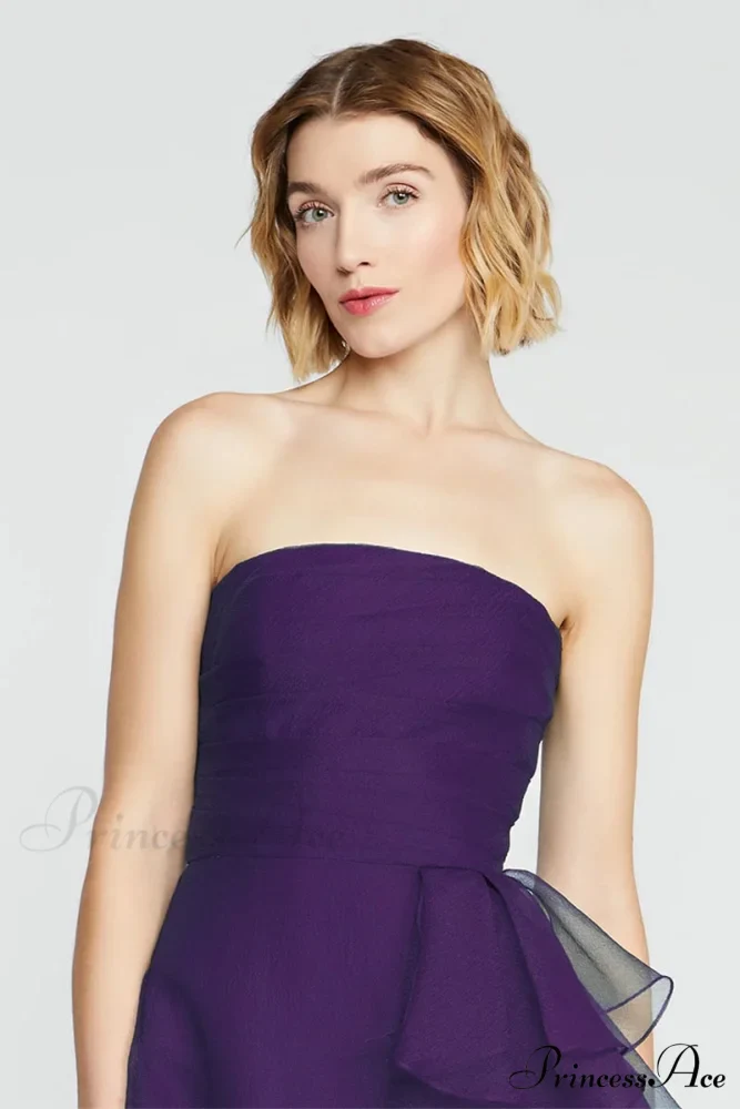 Lavish Elegance Graceful Strapless Midi Dress - Image 18