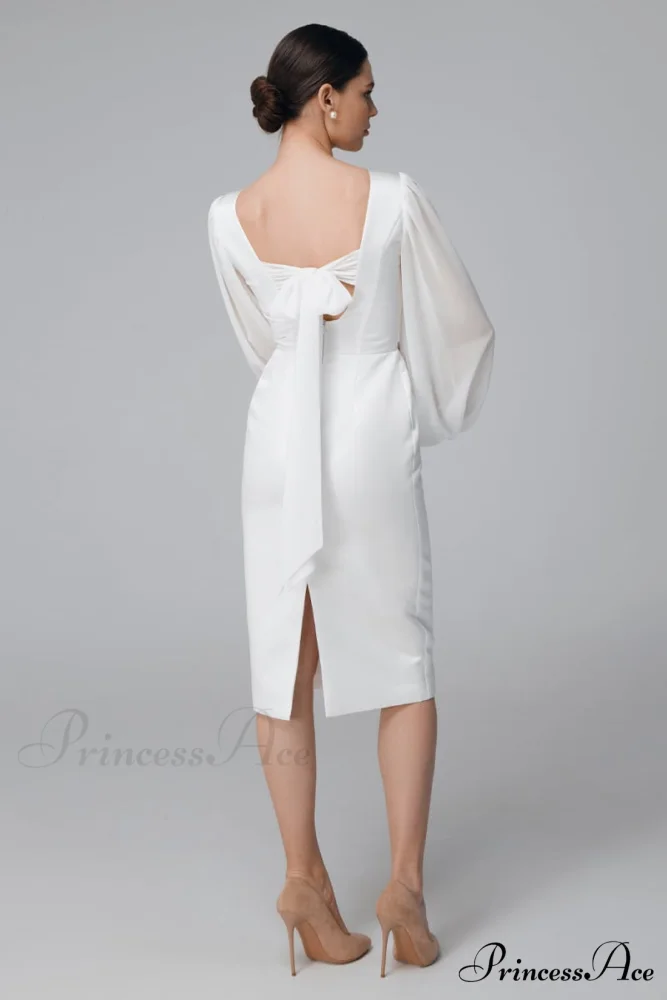 Lillia Long Graceful Sleeve Midi Dress - Image 2