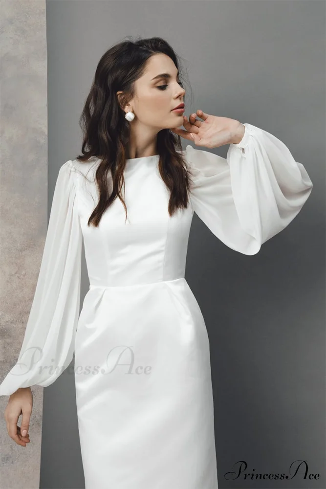 Lillia Long Graceful Sleeve Midi Dress - Image 7