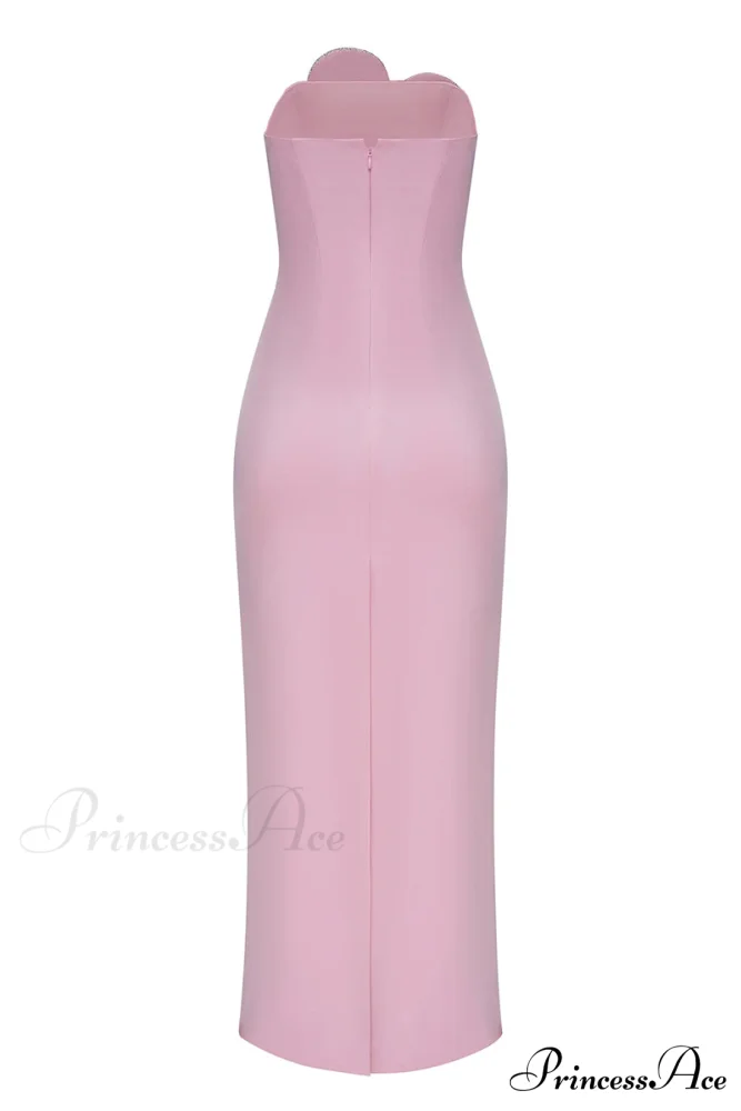 Marchesa Strapless Graceful Maxi Dress - Image 11